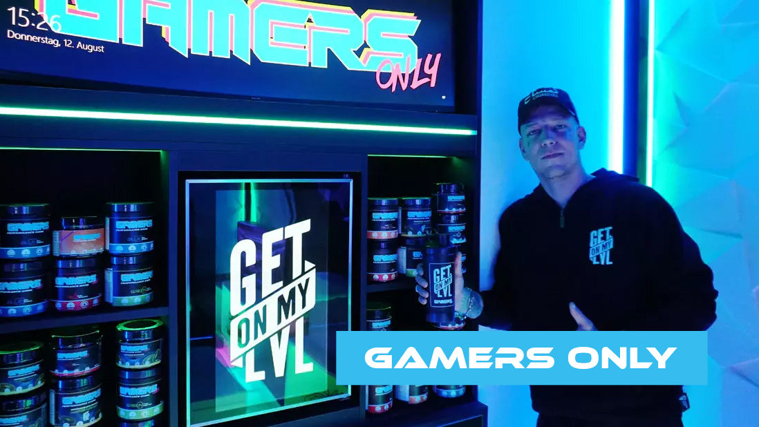 MontanaBlack with GAMERS ONLY drinks