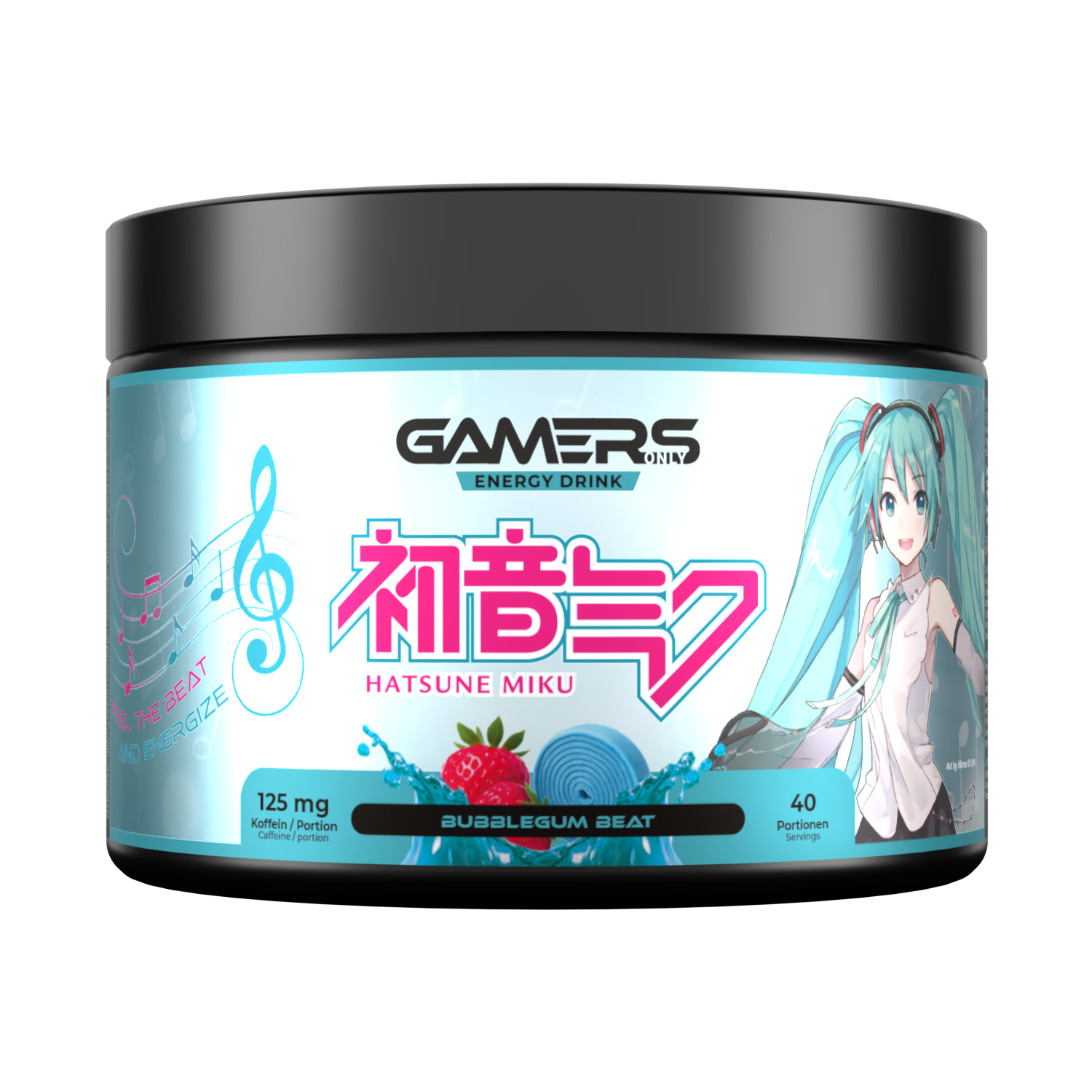 Boisson énergisante Hatsune Miku Bubblegum Beat