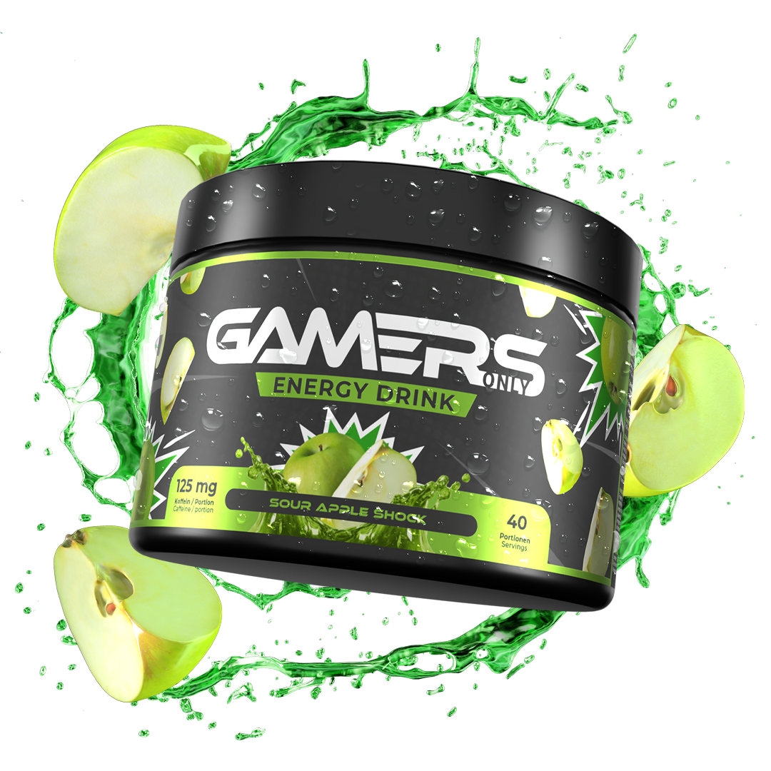 Boisson énergisante Sour Apple Shock