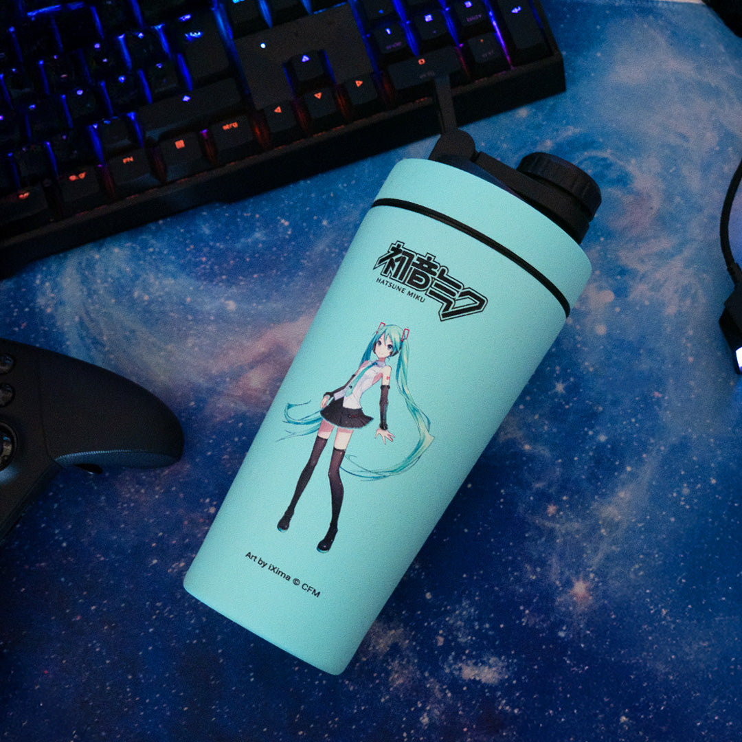 Shaker en acier inoxydable Hatsune Miku