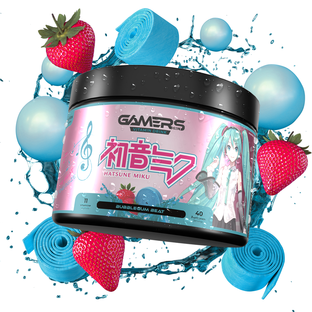 Boisson vitaminée Hatsune Miku Bubblegum Beat