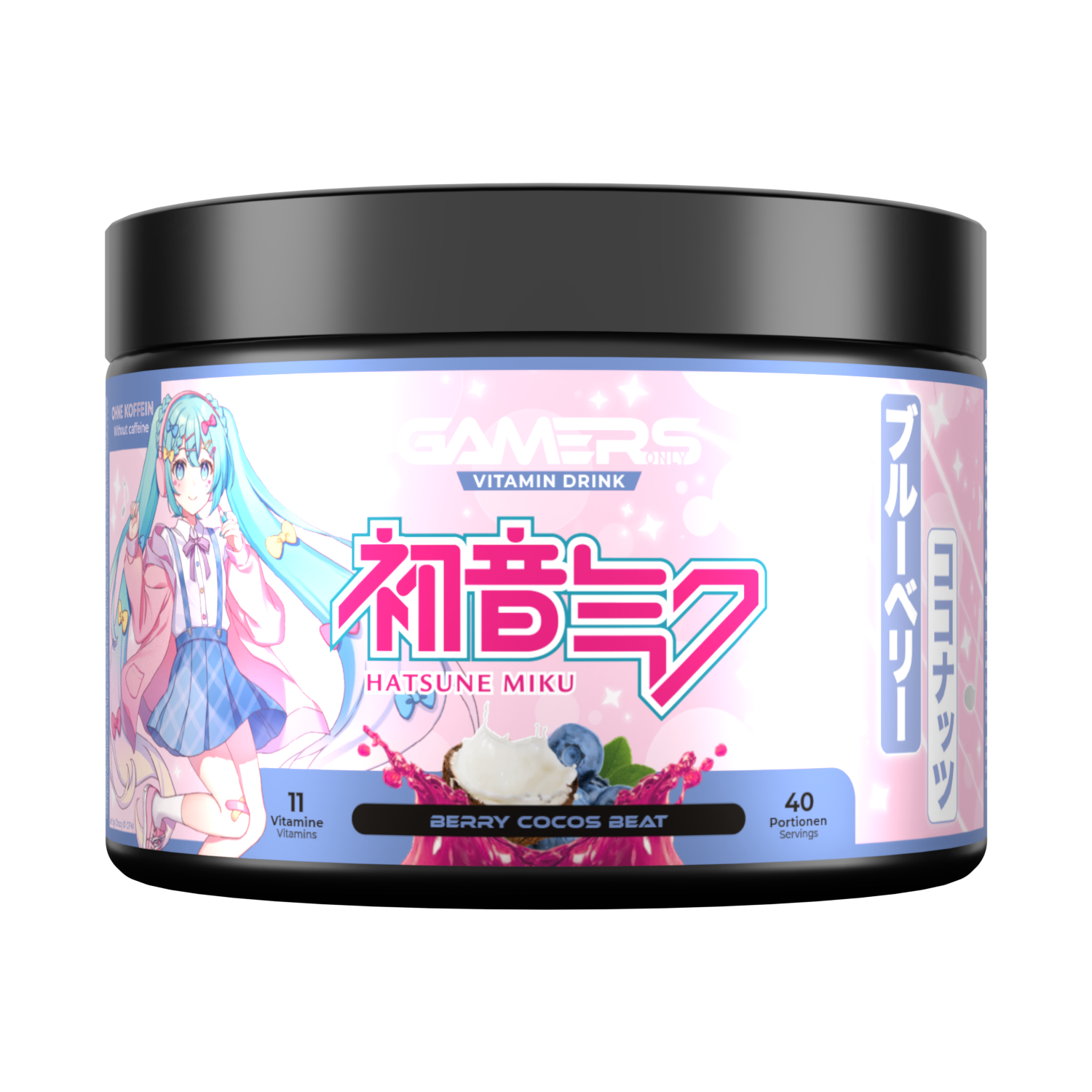 Boisson vitaminée Hatsune Miku Berry Cocos Beat