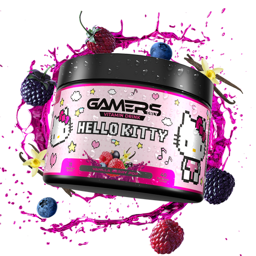 Vitamin Drink Hello Kitty Vanilla Berry Pop